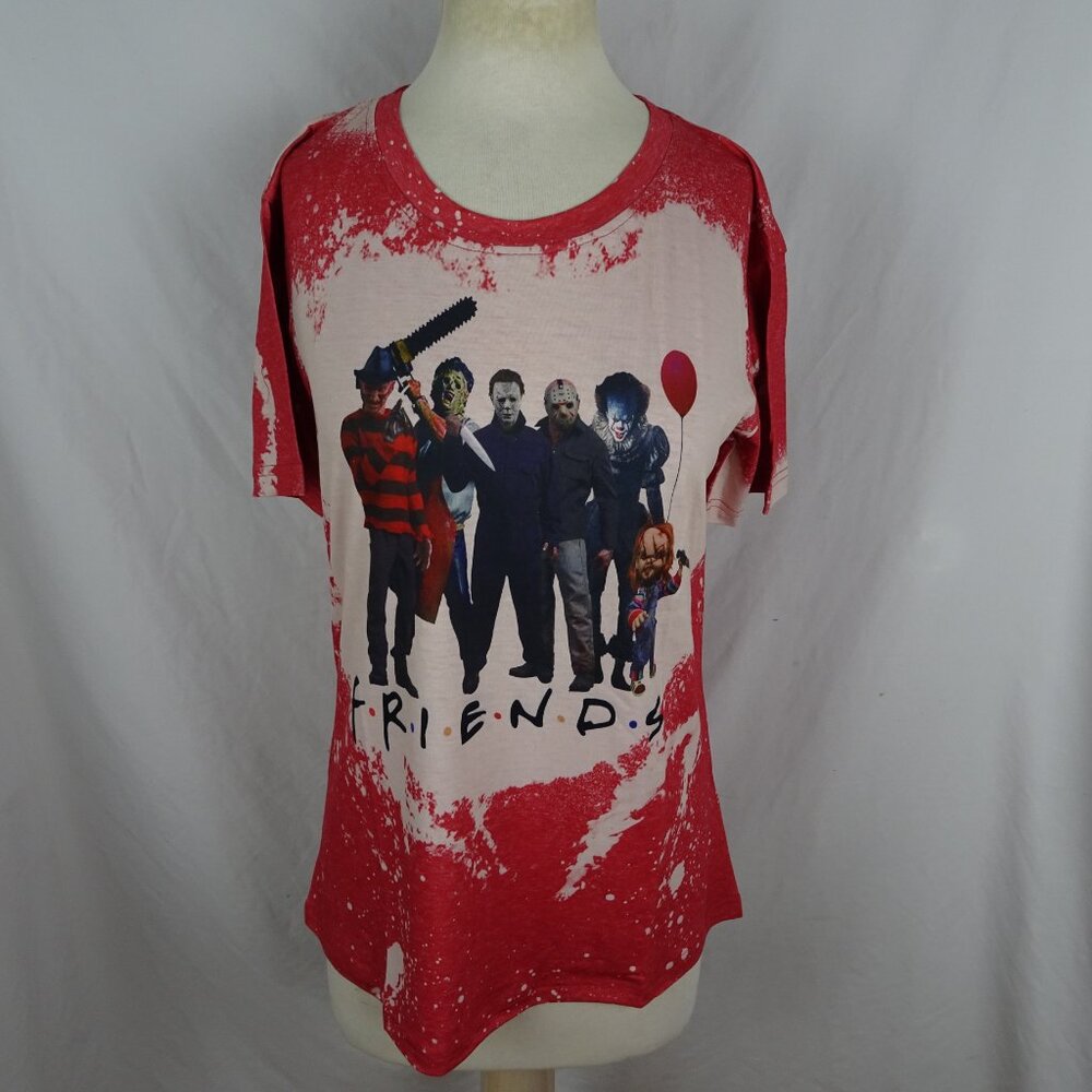 Halloween Friends  Women  Shirt  Size L